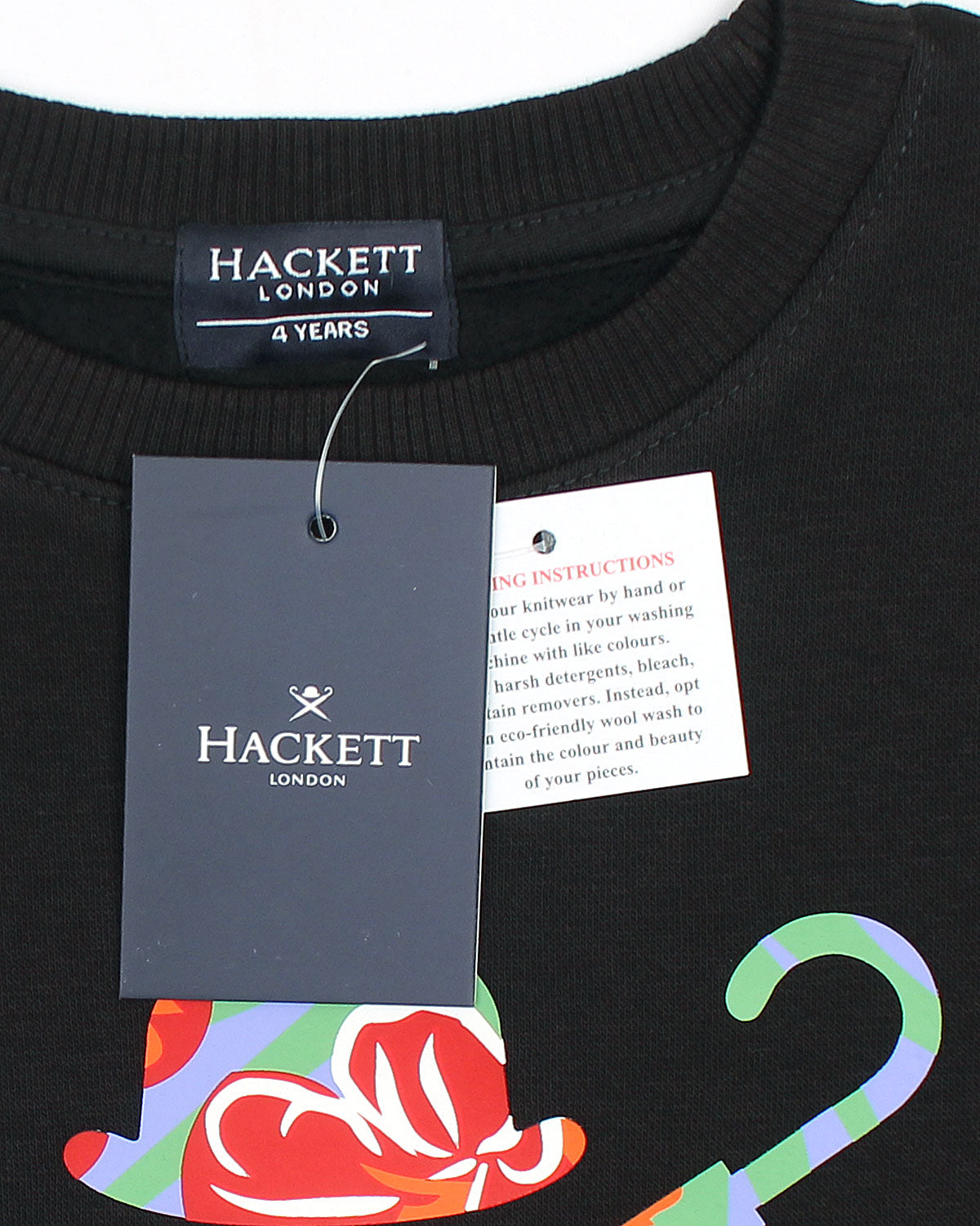 Kids Premium HKT Umbrella Sweat - Black