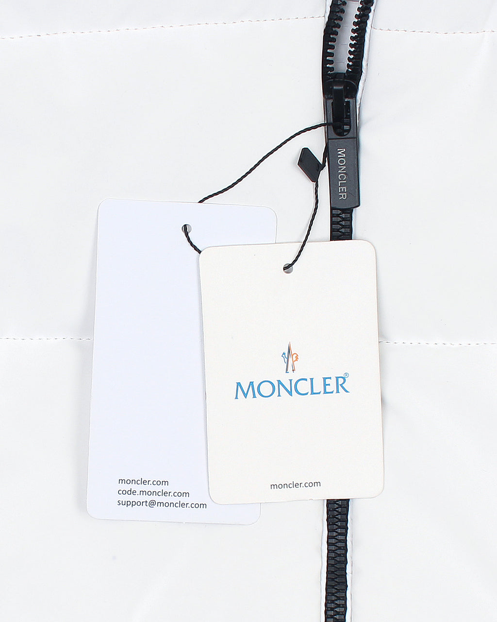 Premium Quilted Mens M-C-O-N-L-R - White