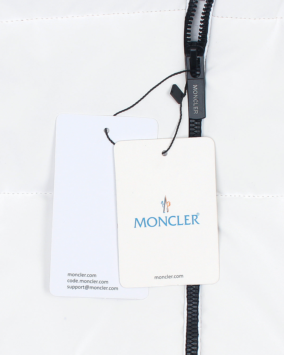 Premium Quilted Mens M-C-O-N-L-R - White