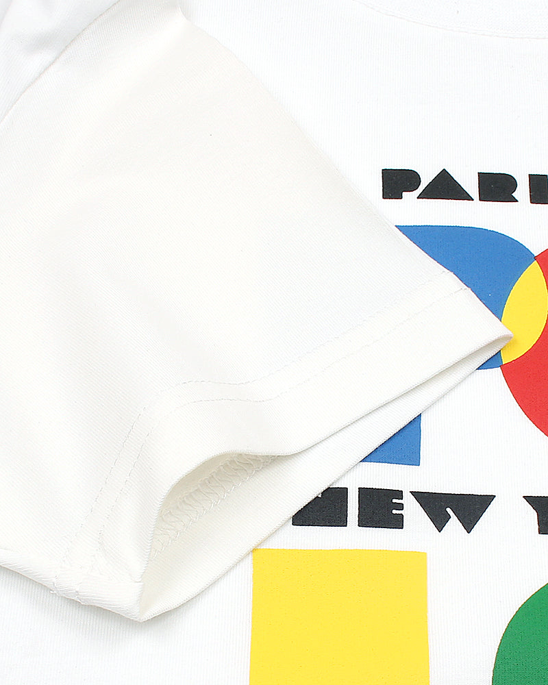 Exclusive Multi Polo Kids Tee - White