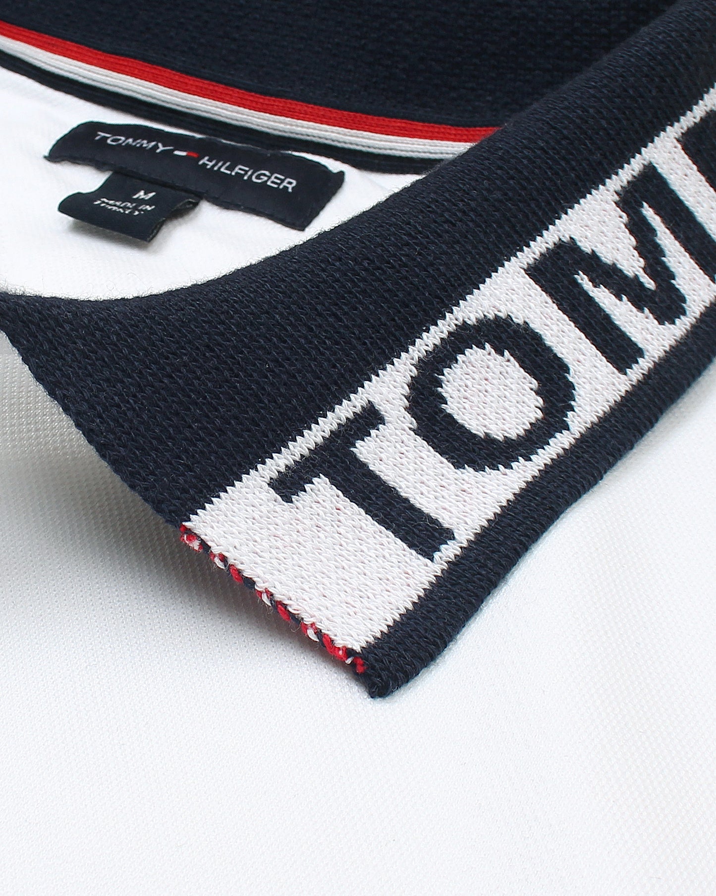 Premium Tommy Collar D. Polo - White