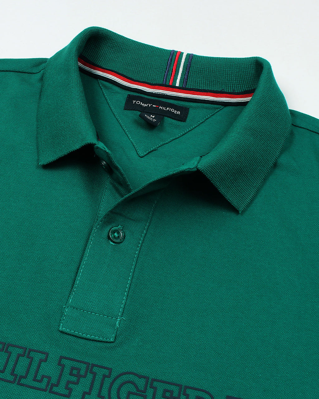 Exclusive Hilfiger Stripe Polo - Green