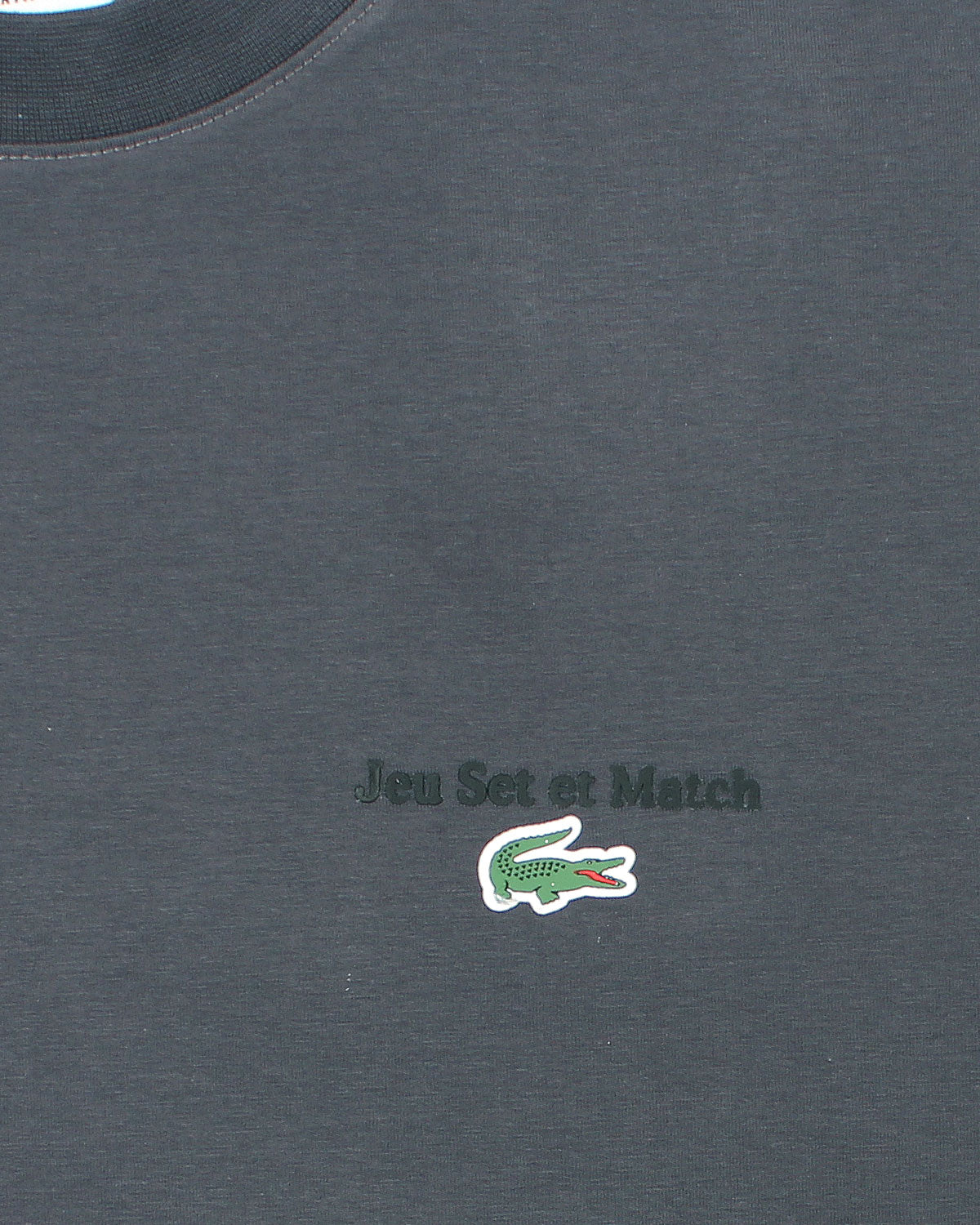 Men's Lac. Jeu Set Oversze T Shirt - Grey