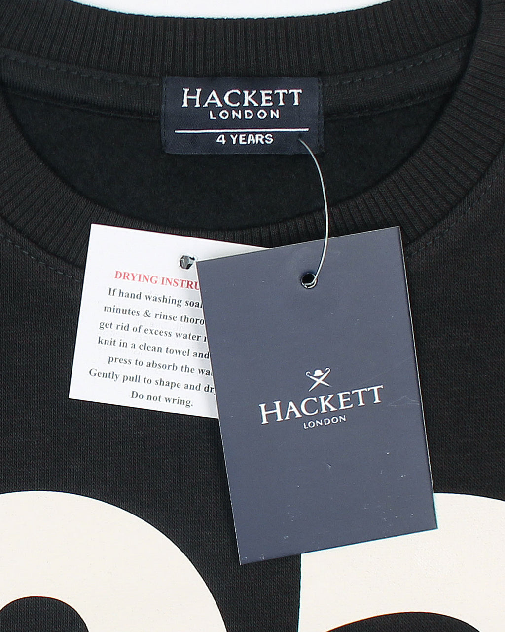 Kids HKT Car Sweat - Black