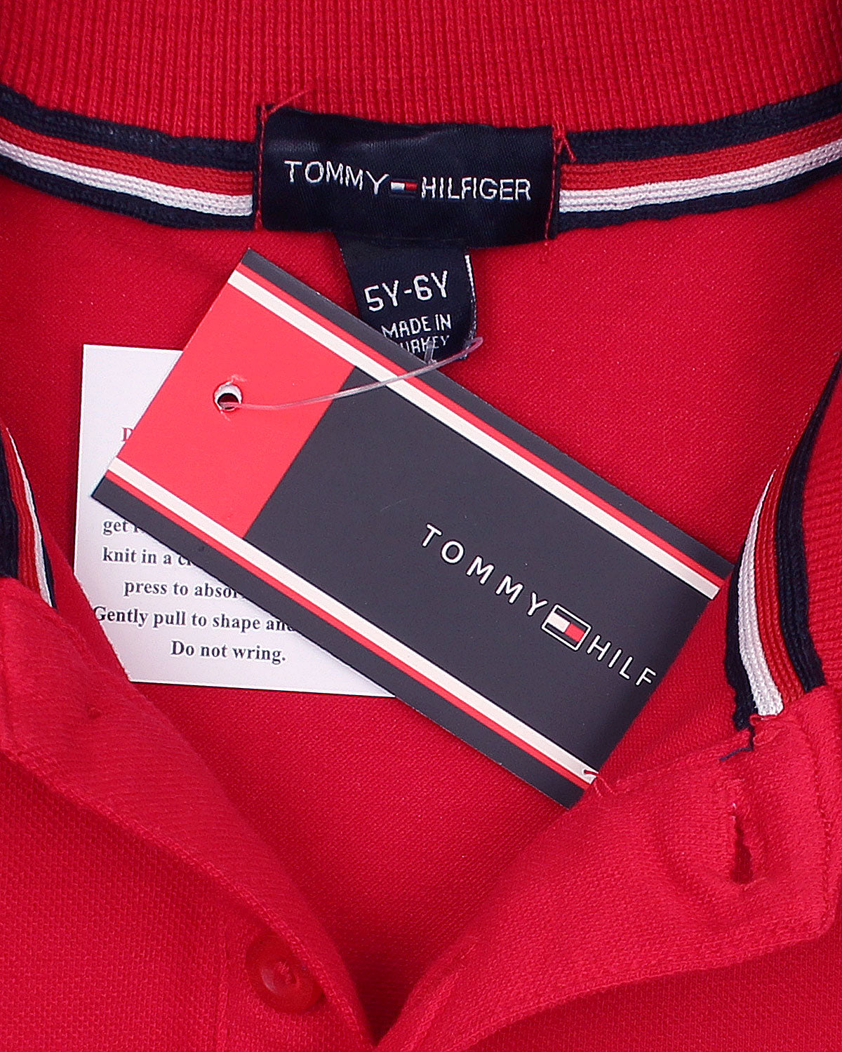Exclusive Polo Tommy Kids Basic - Red