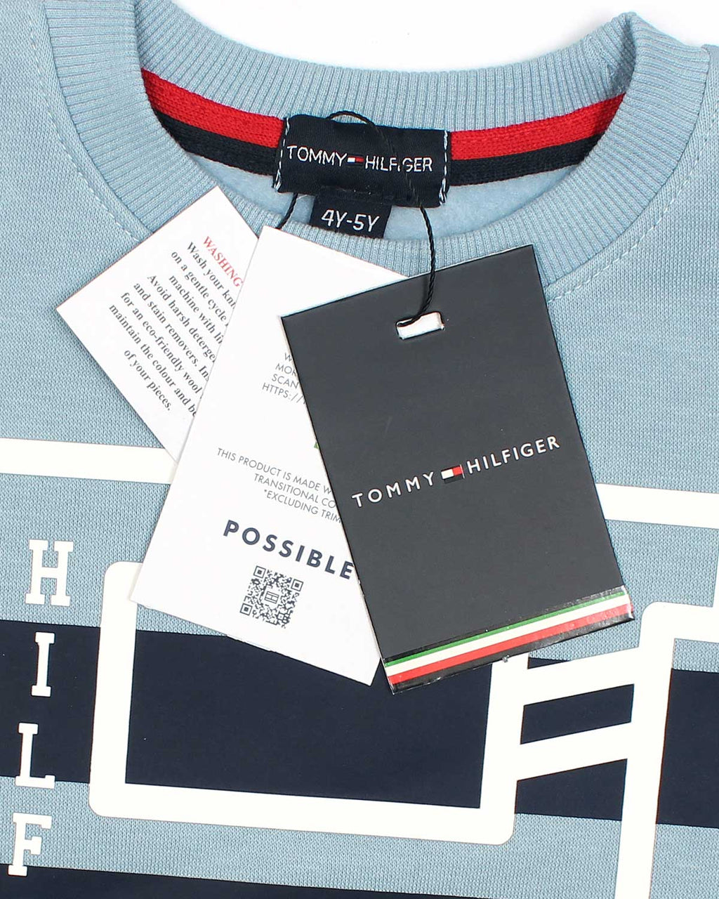 Kids Big TH Motive Sweat - Sky Blue