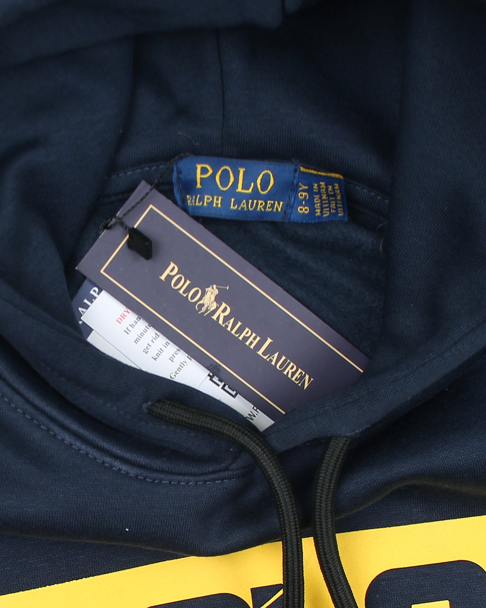 Premium Kids Polo Motive Sweat - Navy Blue
