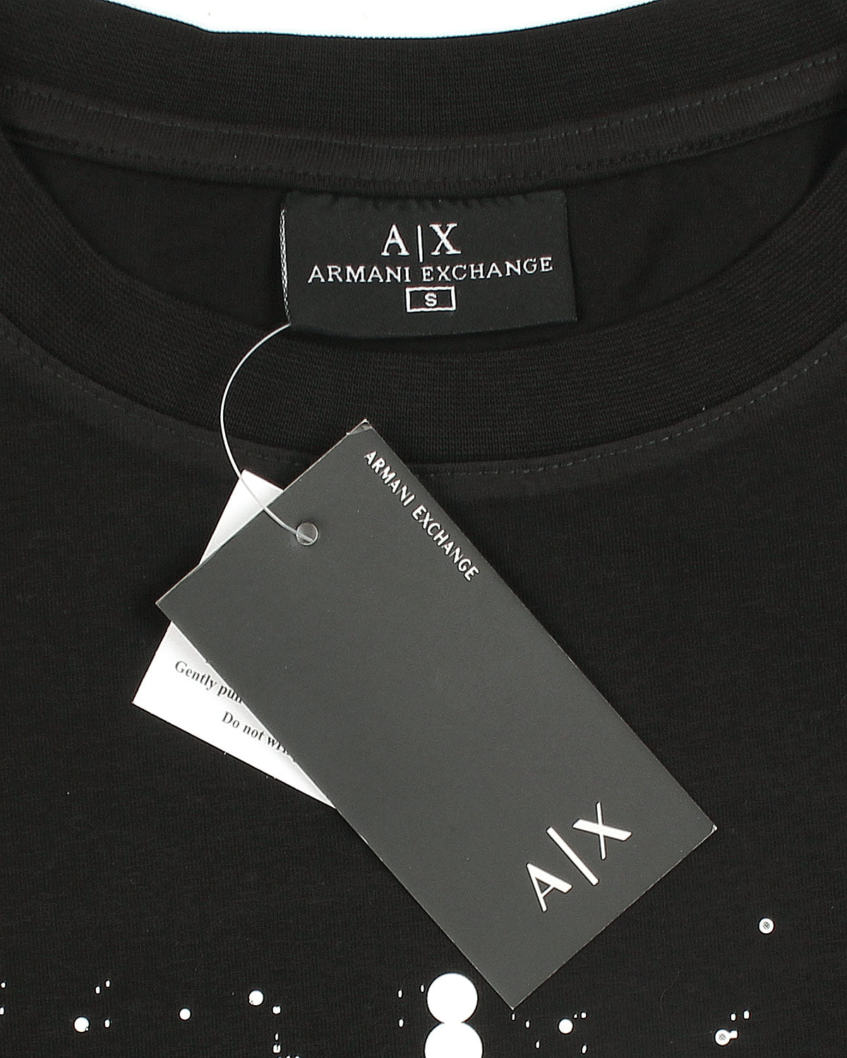 Exclusive A-X Designer Men Tee - Black