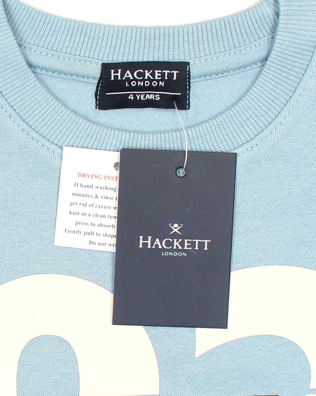 Kids HKT Car Sweat - Sky Blue