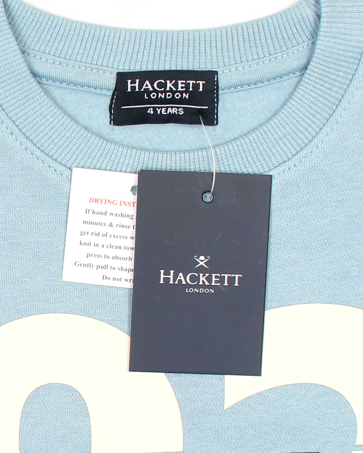 Kids HKT Car Sweat - Sky Blue