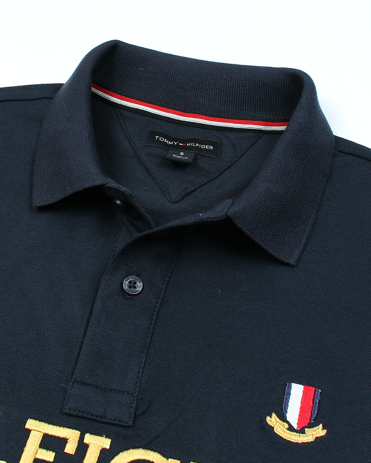 Premium Tommy Motive Polo - Navy Blue