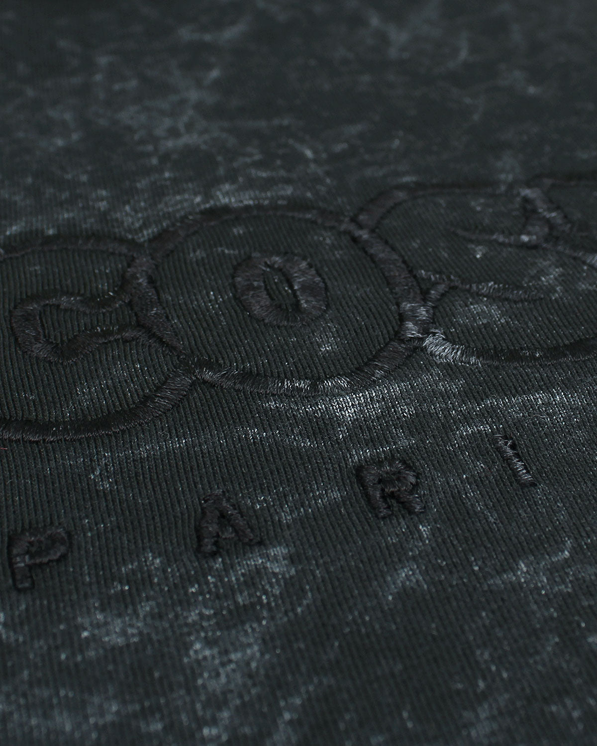 Premium Kids Acid Wash Co-ord Set - Black