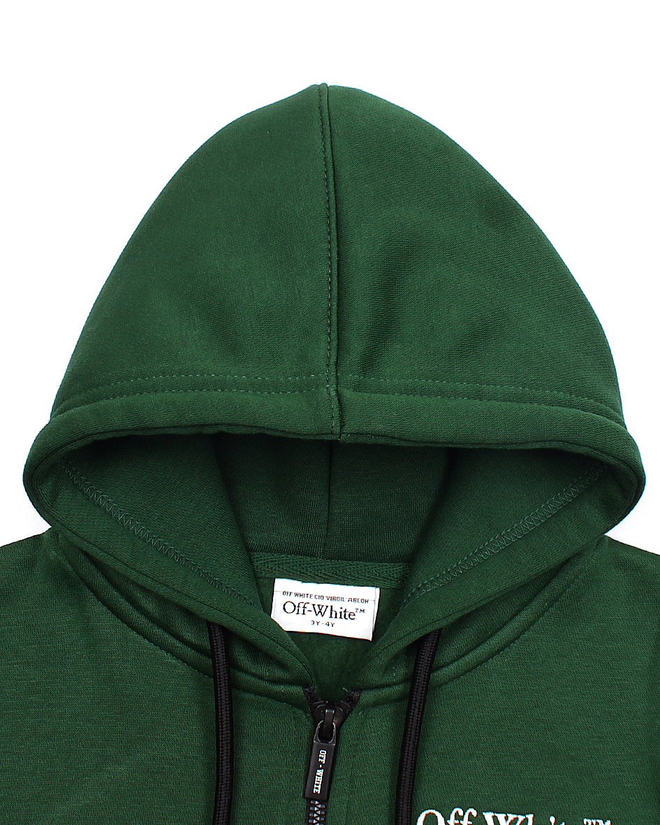 Premium Kids Off-W Hood - Green