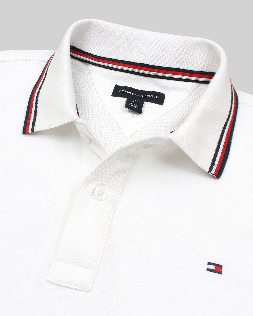 Exclusive Tommy Basic Polo - White