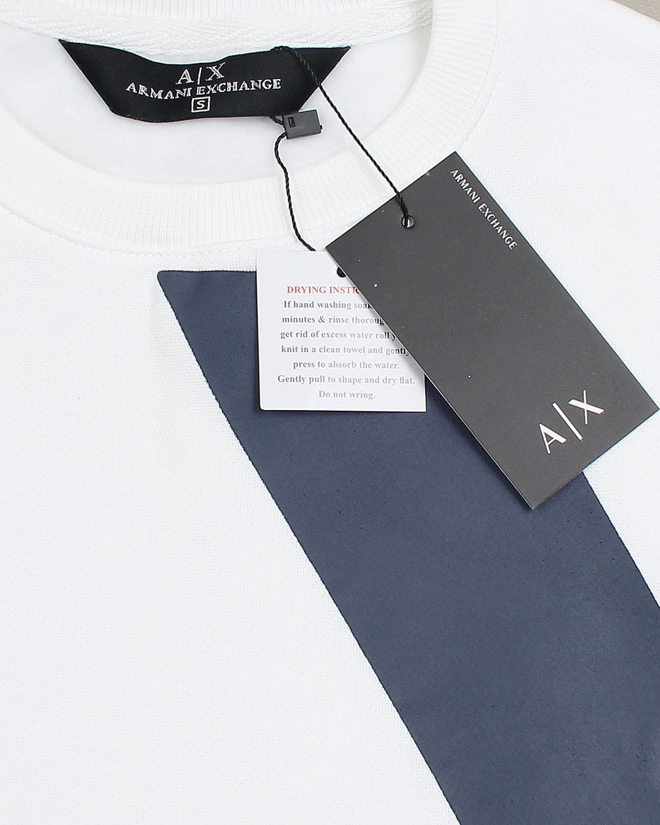 Exclusive A/X All Over Sweat - White