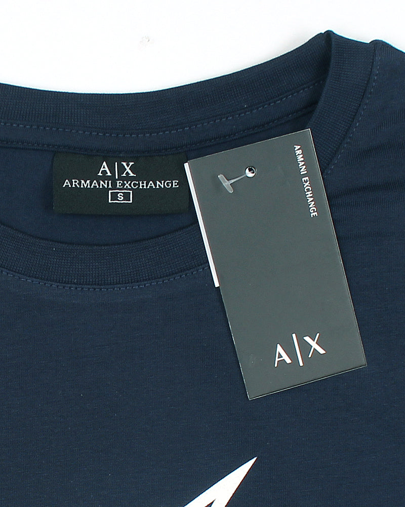 A/X World Design Tee - Navy Blue