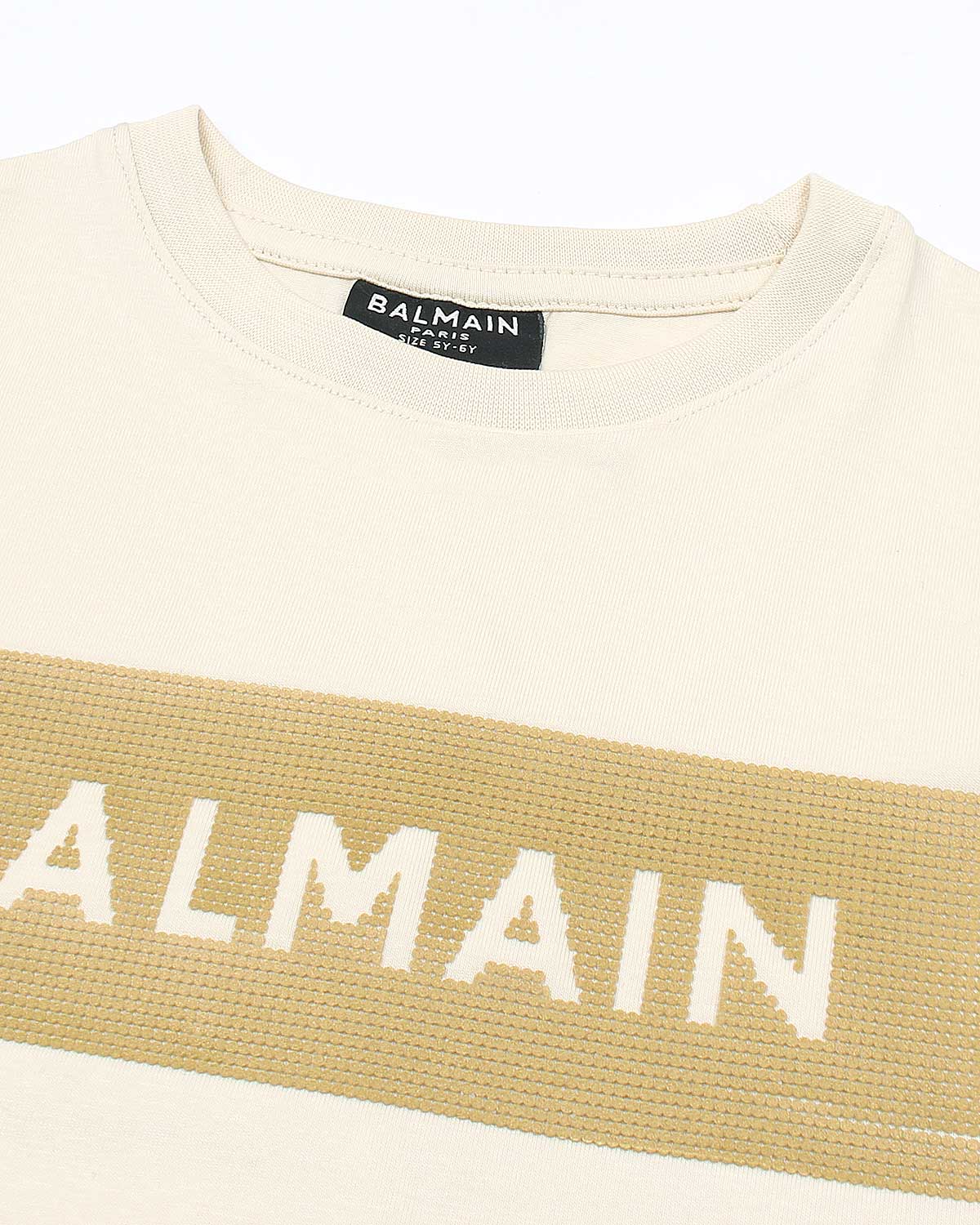 Exclusive B-L-M-N Gold Tee - Off White