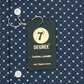 Kids Polka Printed Shirt - Navy Blue
