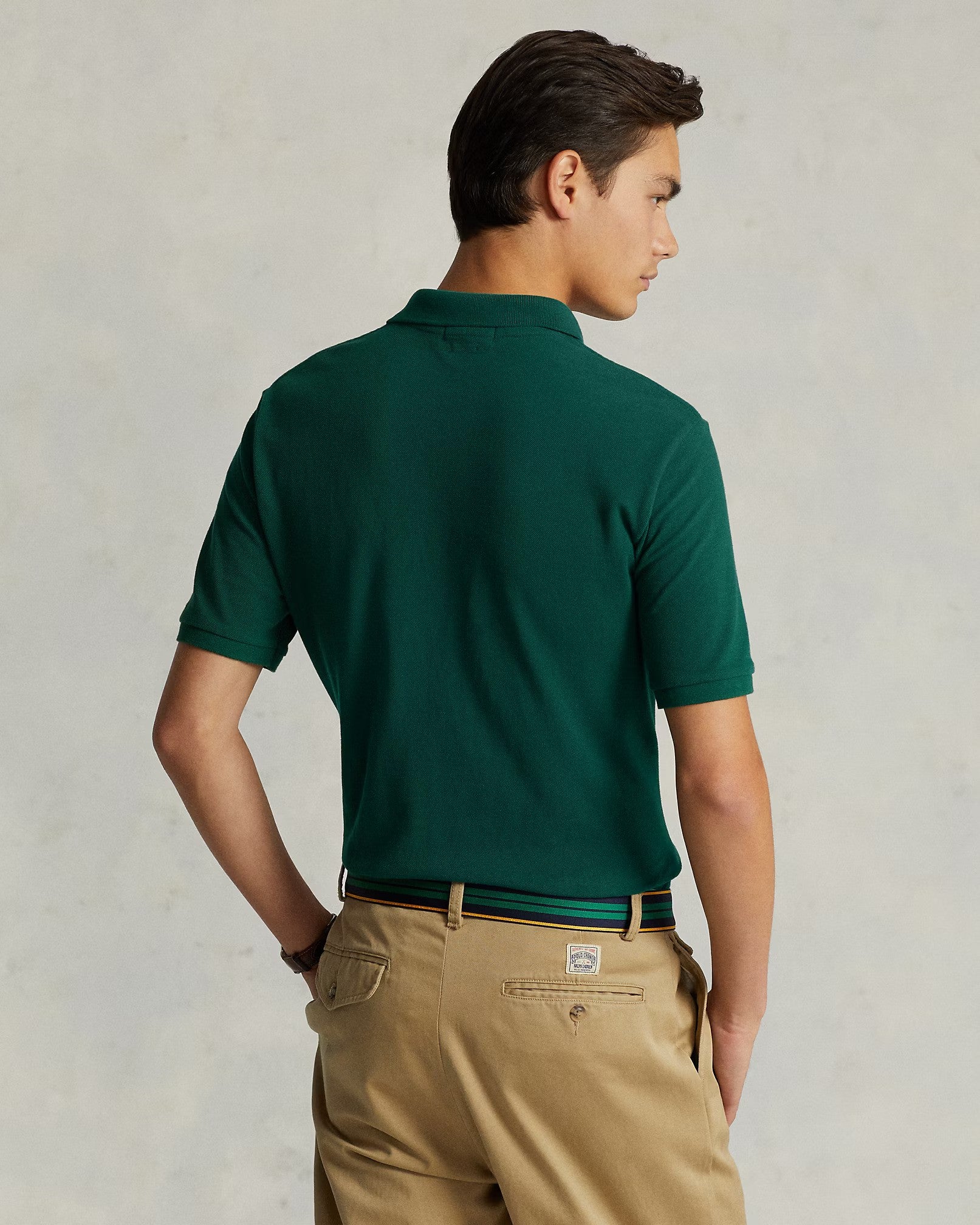 Iconic Mesh Men Polo Shirt - Green