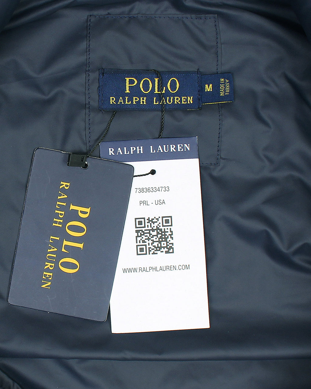 Iconic R/L Pony Gillet - Navy Blue