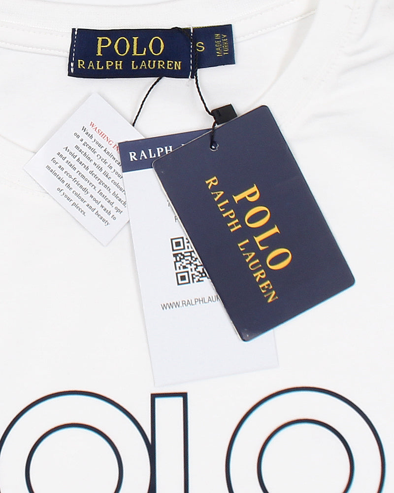 Premium Polo Multi Tee Men - White