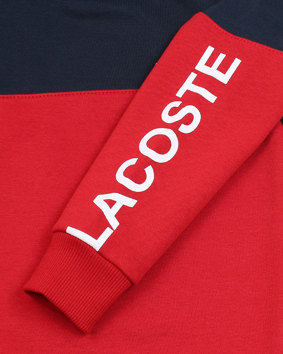 Premium L-S_C-T Boys Panel Sweat - B-R