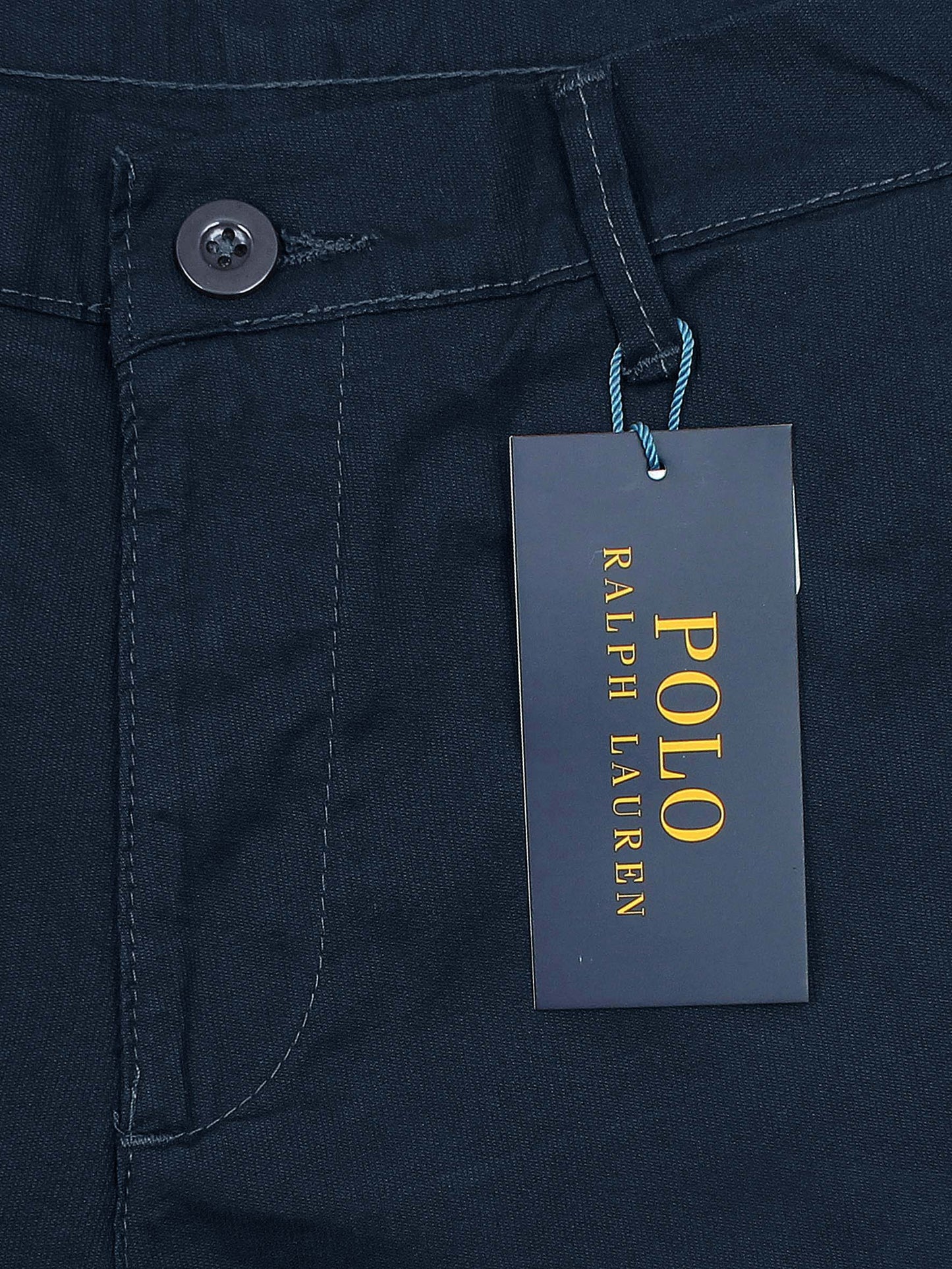 Premium R/L Cotton Chinos - Navy Blue