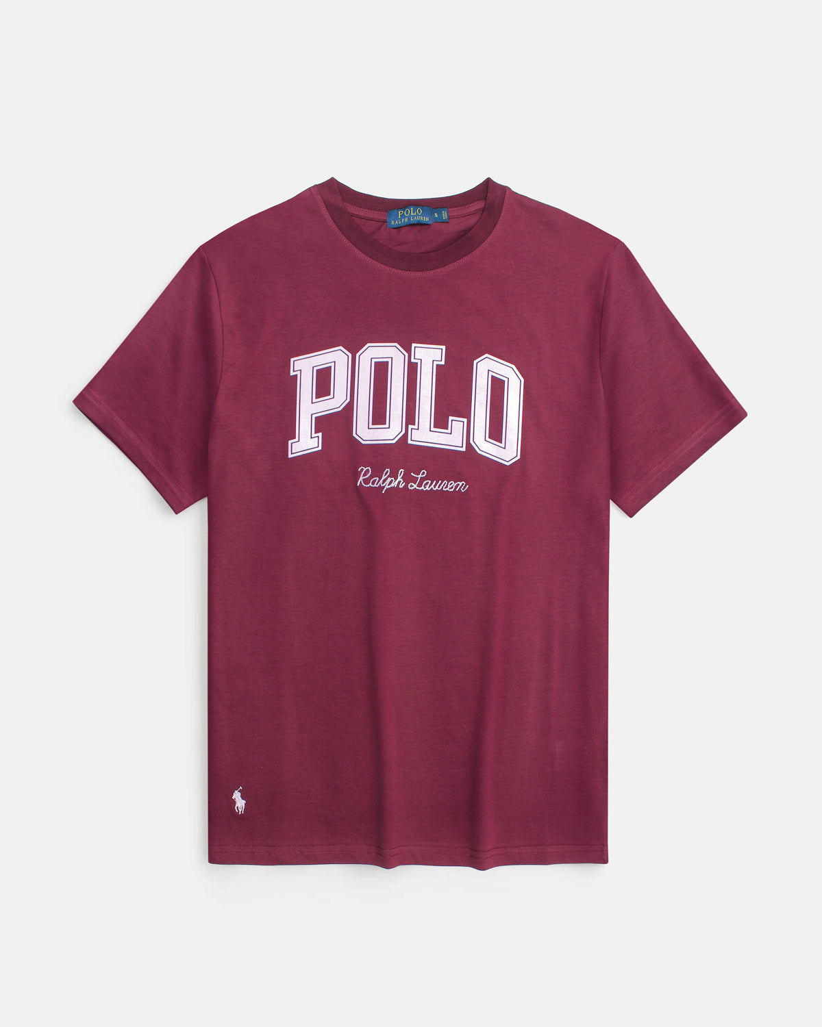 Men's Iconic Polo T Shirt - Maroon