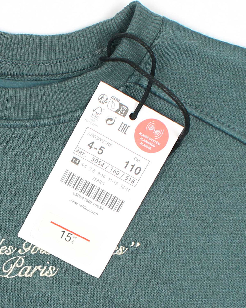 Premium Fleece Kids Tracksuit - Greenish