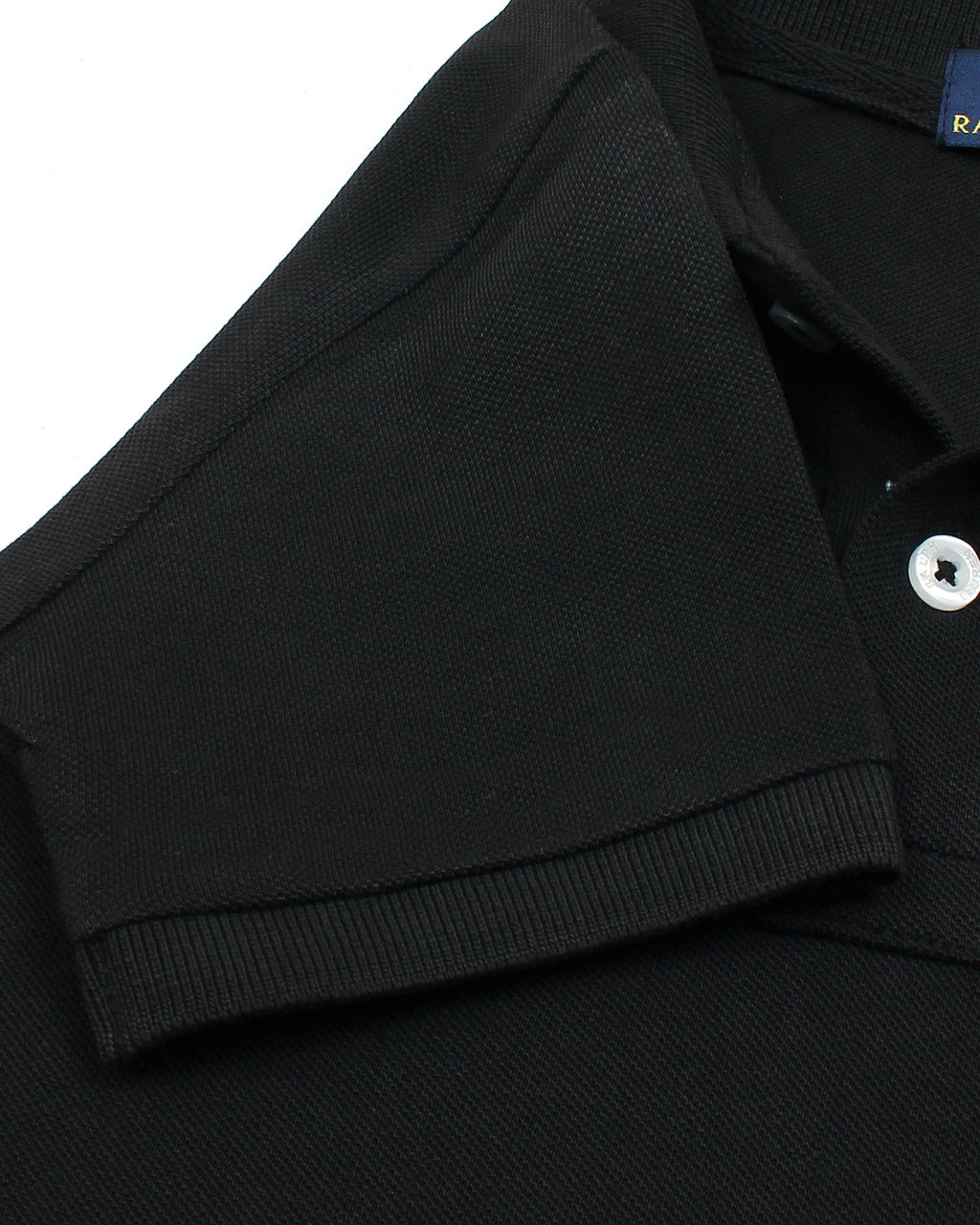 Iconic Kids R/L Basic Polo - Black