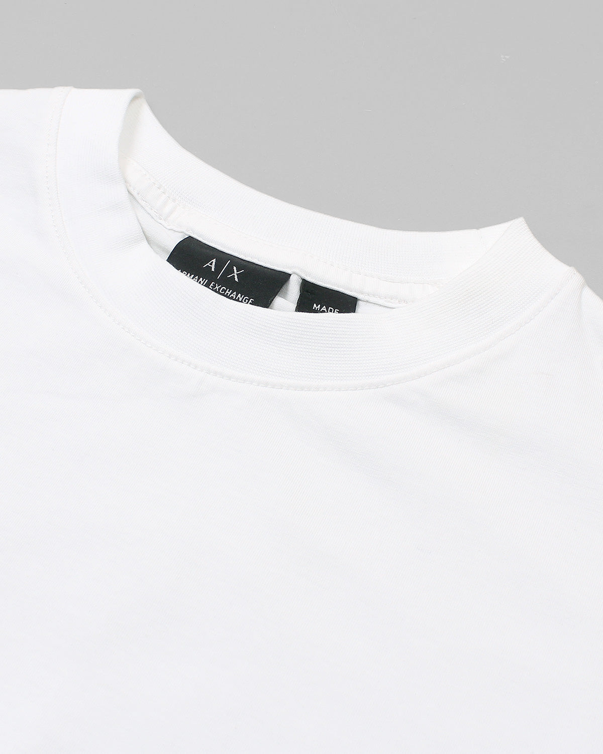 Men's A-X Side Graphic T Shirt - White