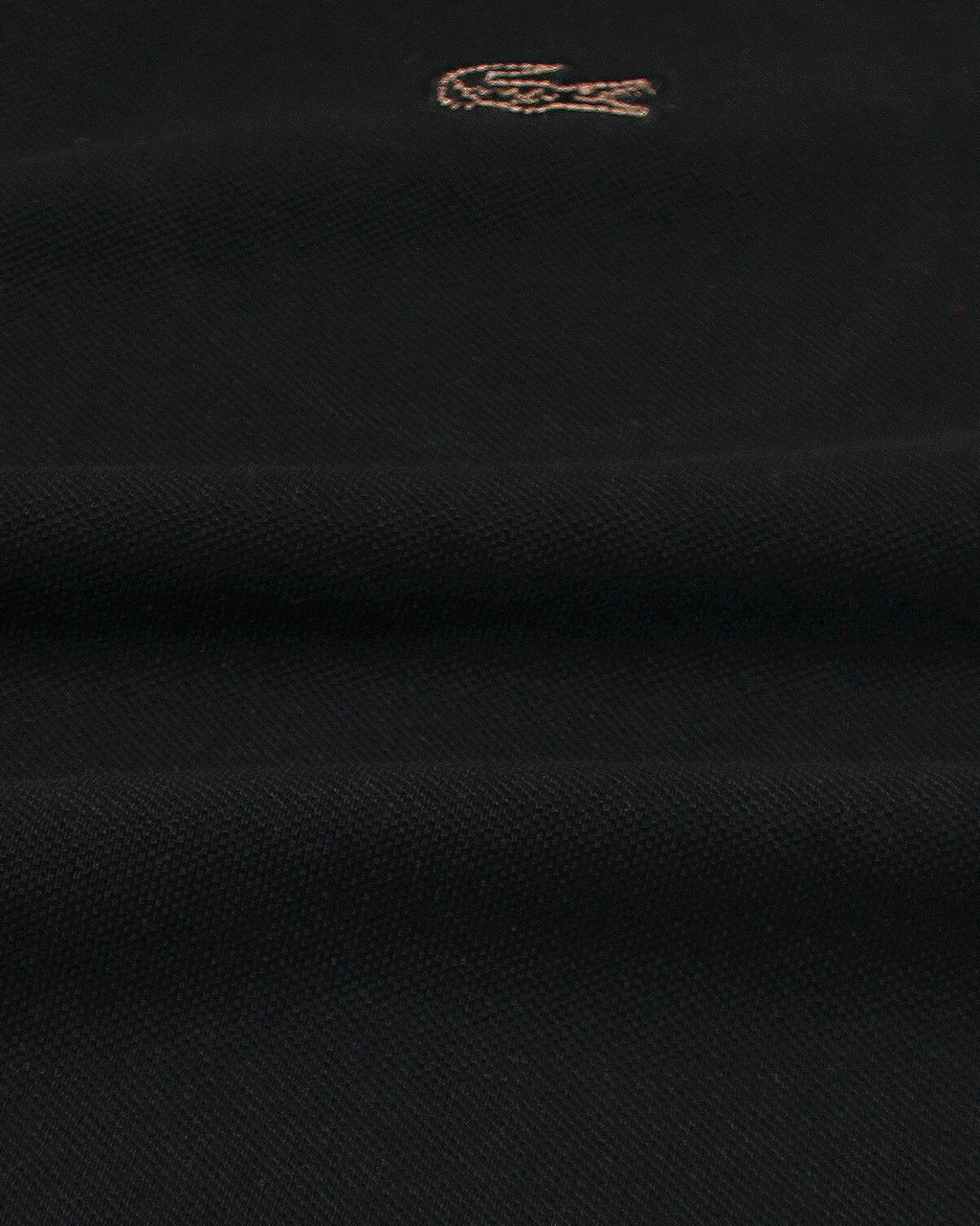 Premium Mesh L/C Men Polo Shirt - Black