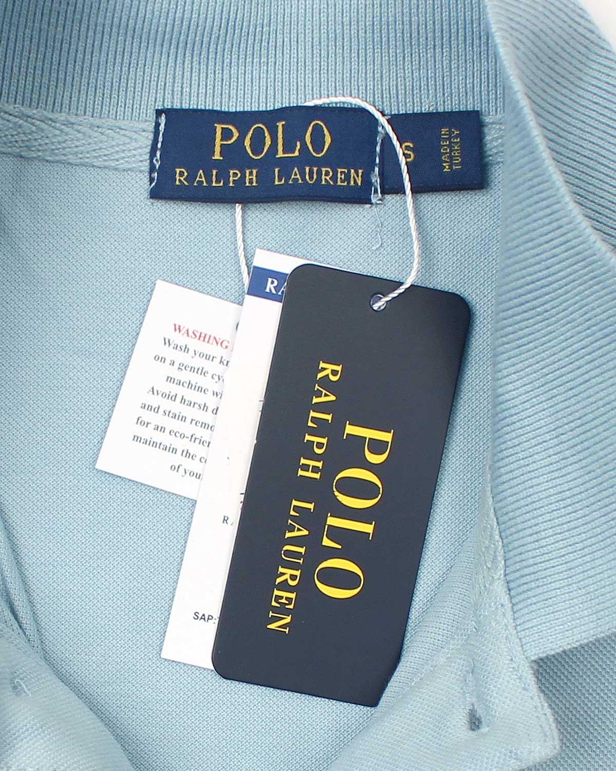 Iconic Mesh Men Polo Shirt - Sky Blue