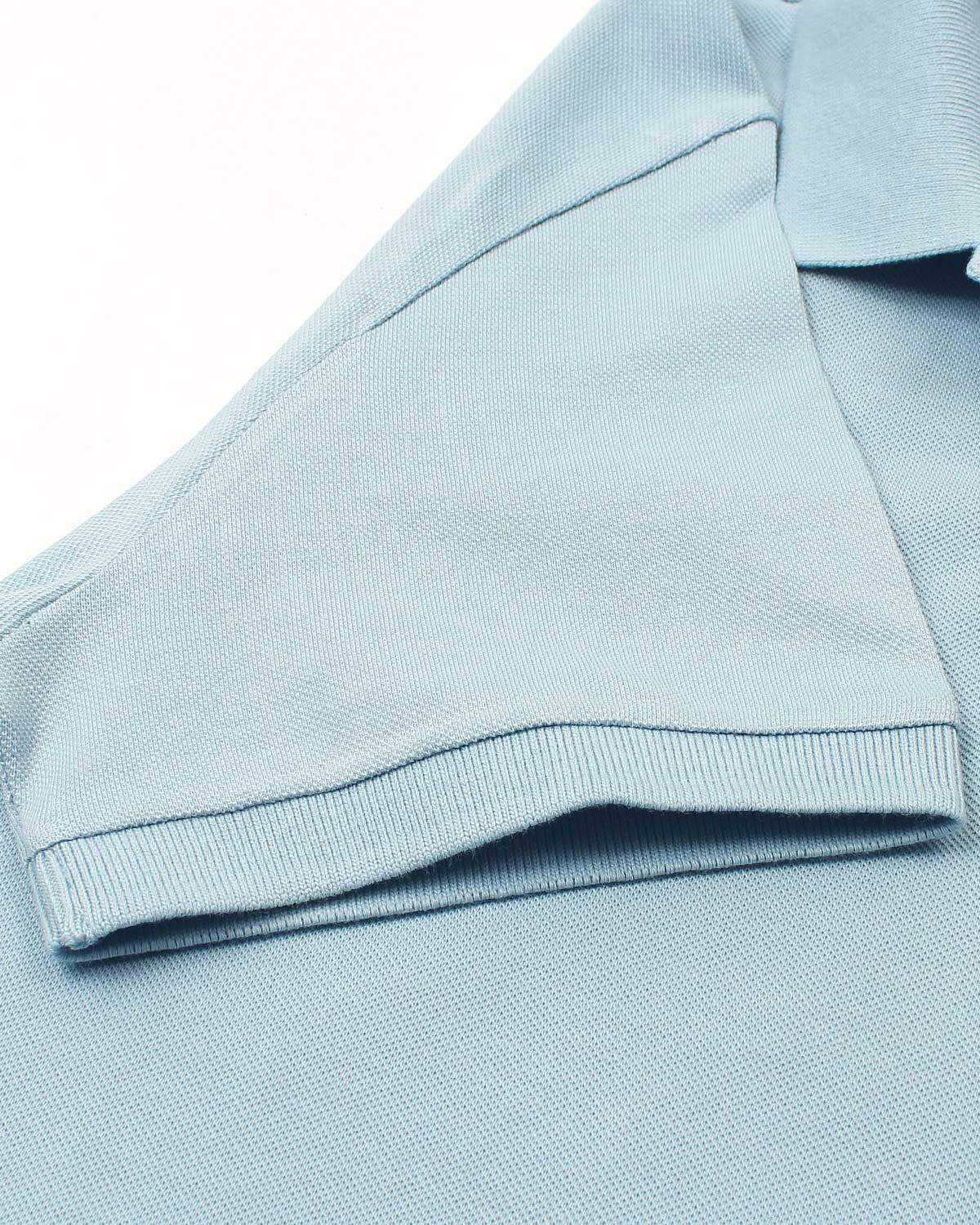 Iconic Mesh Men Polo Shirt - Sky Blue