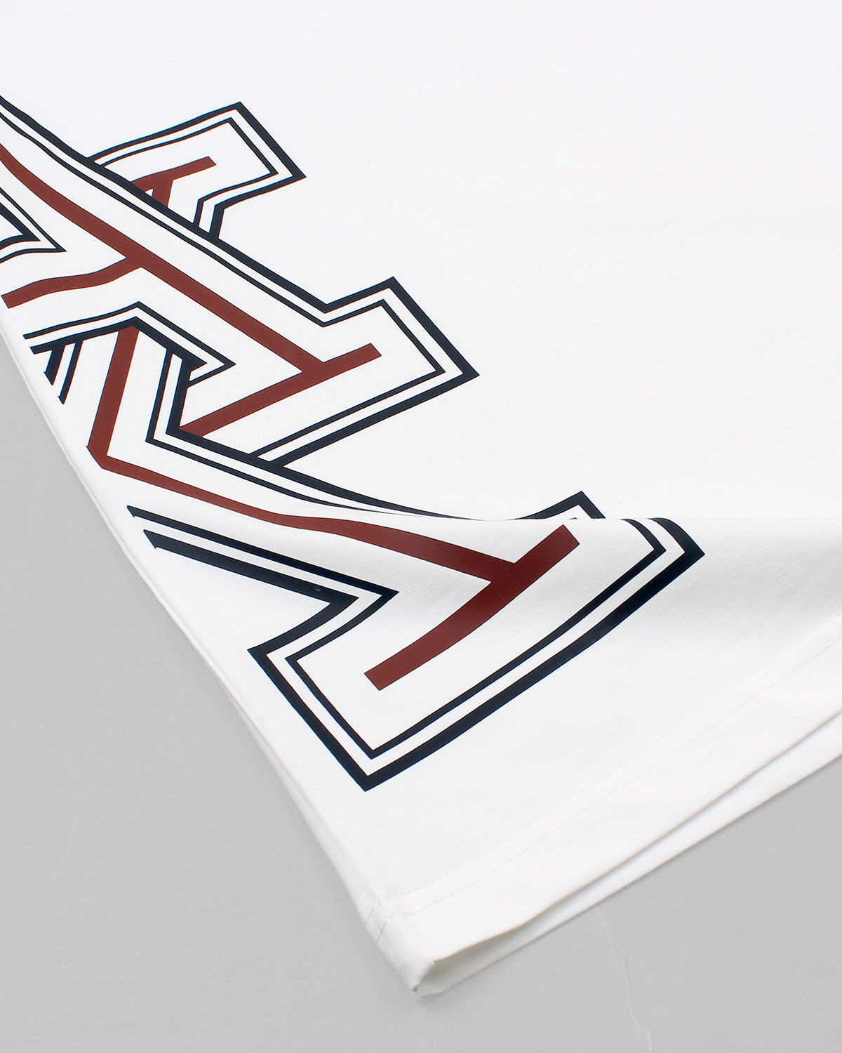Men's A-X Side Graphic T Shirt - White