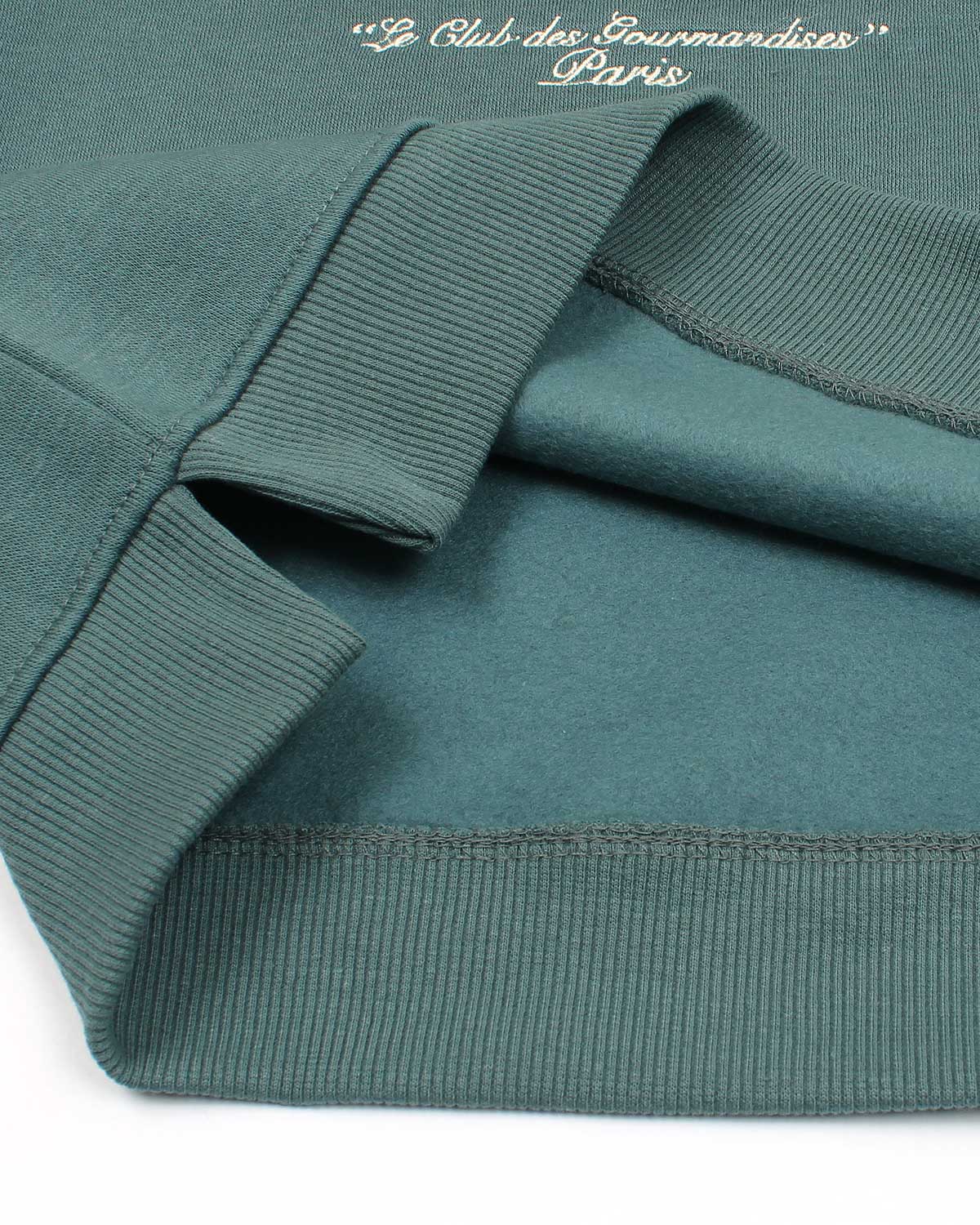 Premium Fleece Kids Tracksuit - Greenish