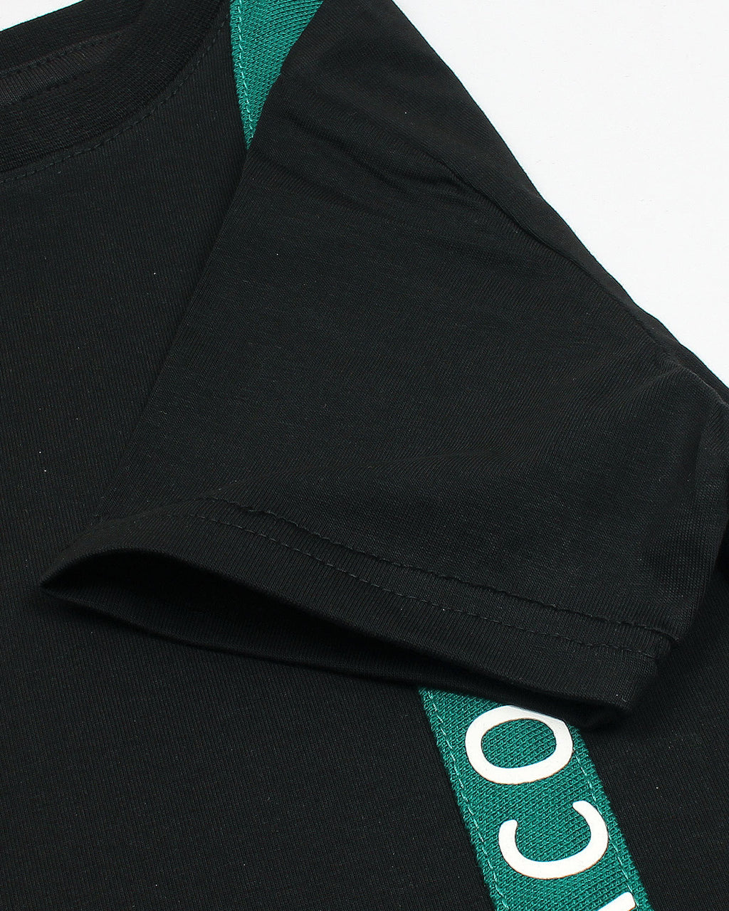 Premium Loc. Stripe Kids Tracksuit - Black