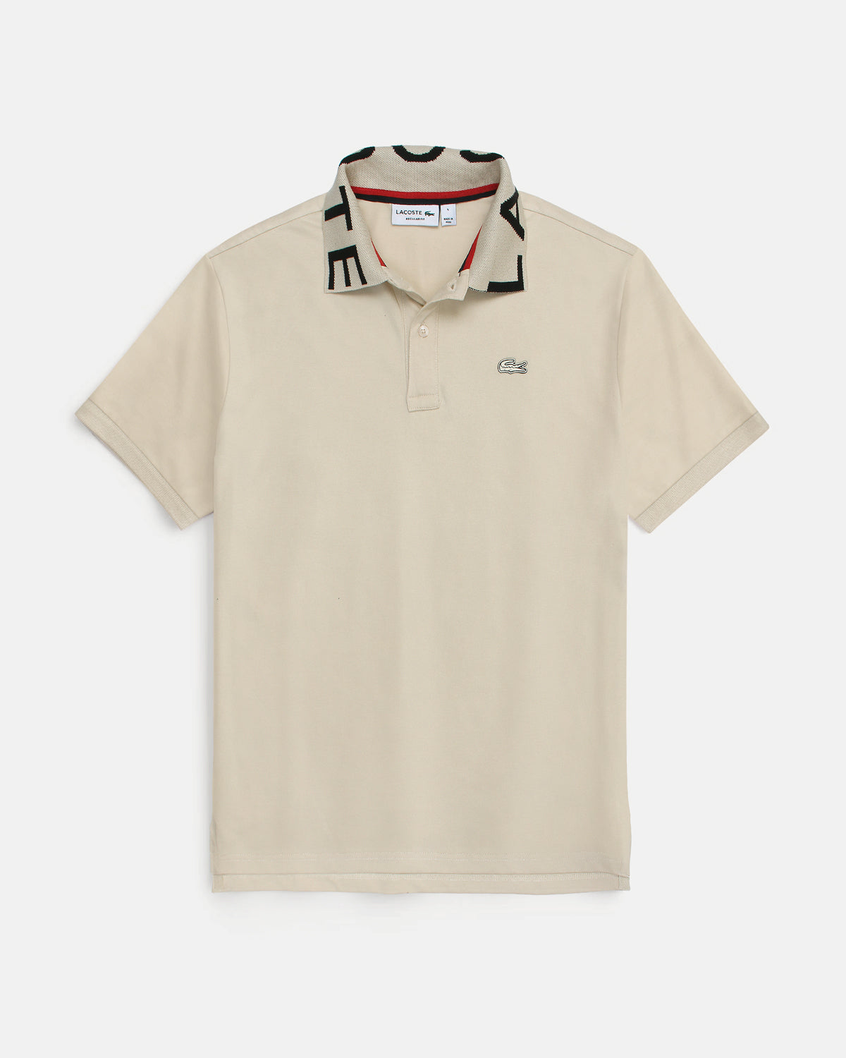 Exclusive L-O-C-T Collar D. Men Polo - Off White