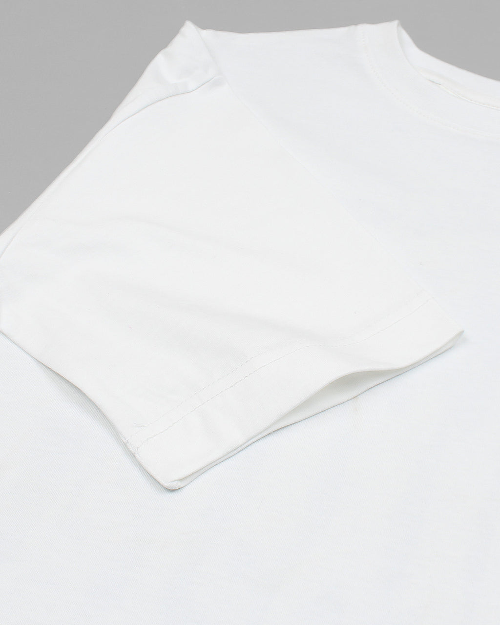 Lac. Oversized Front Back Men Tee - White