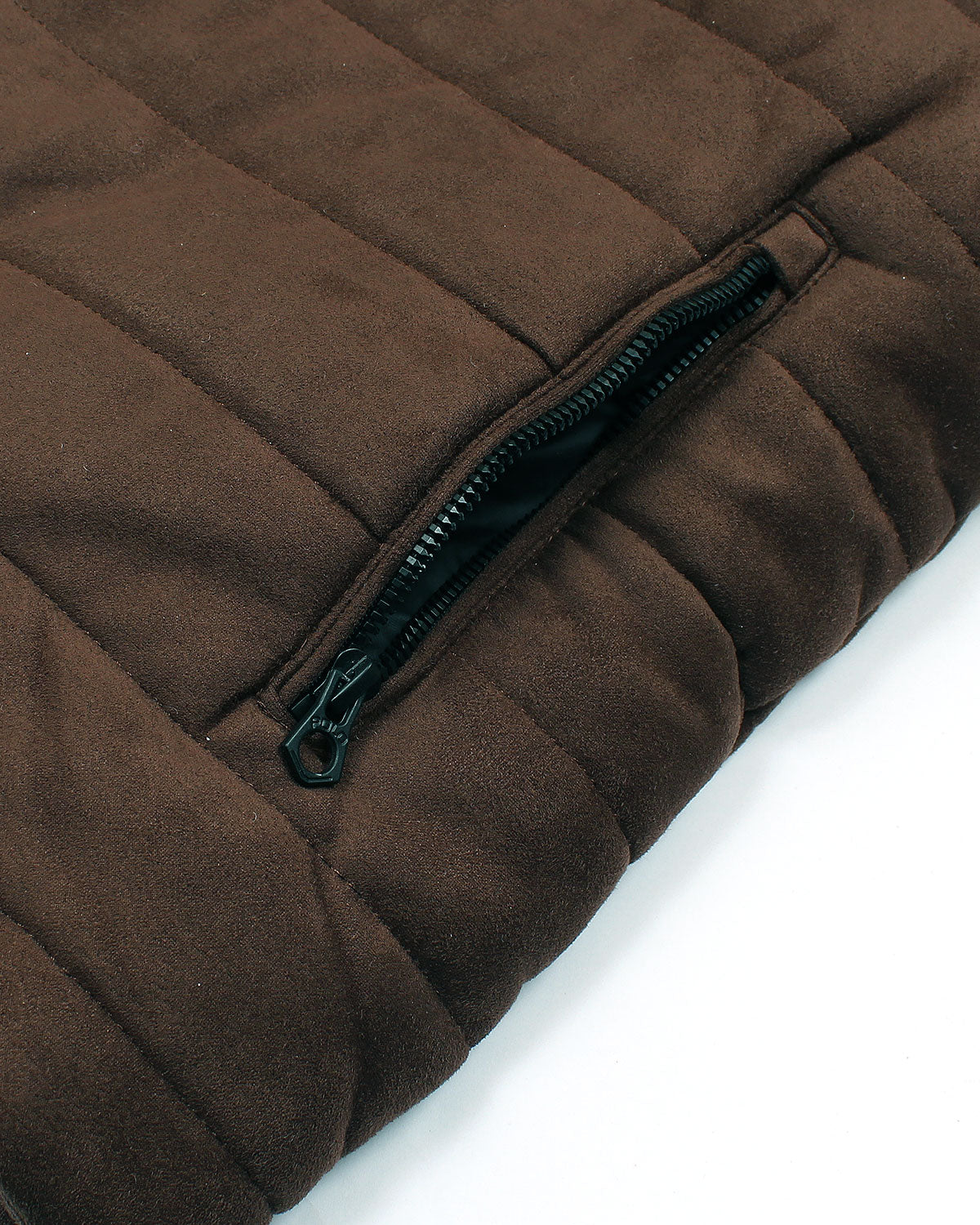 Men's Premium Suede Gillet - Brown