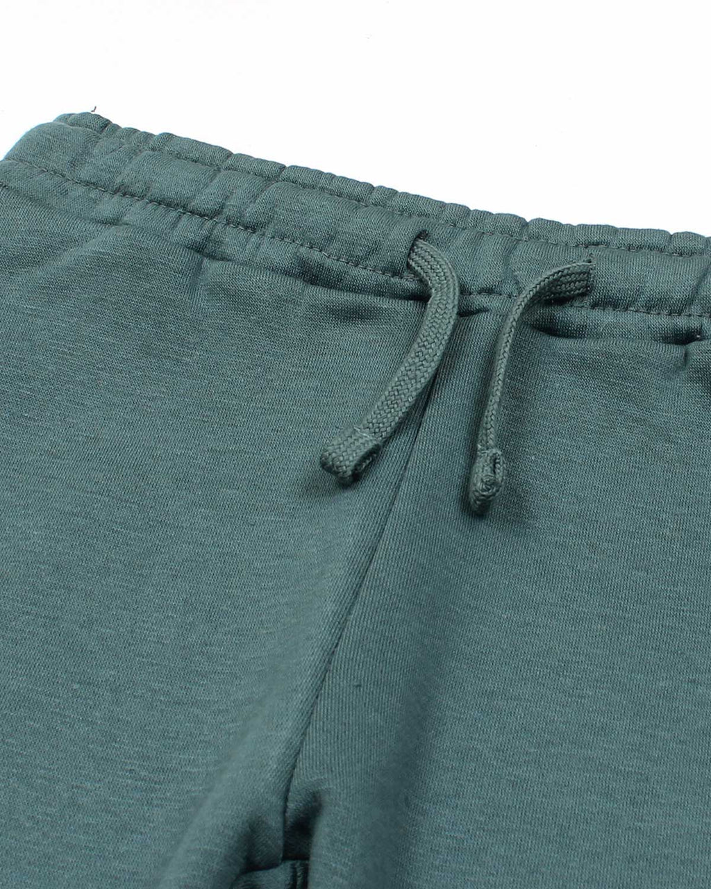 Premium Fleece Kids Tracksuit - Greenish