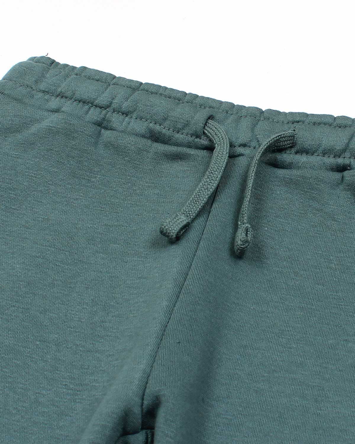 Premium Fleece Kids Tracksuit - Greenish