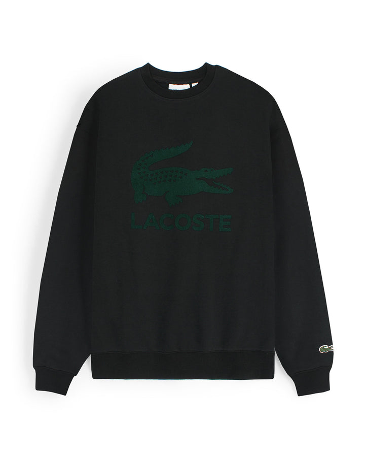 Premium Loc. Men's Croc Batch Sweat - Black