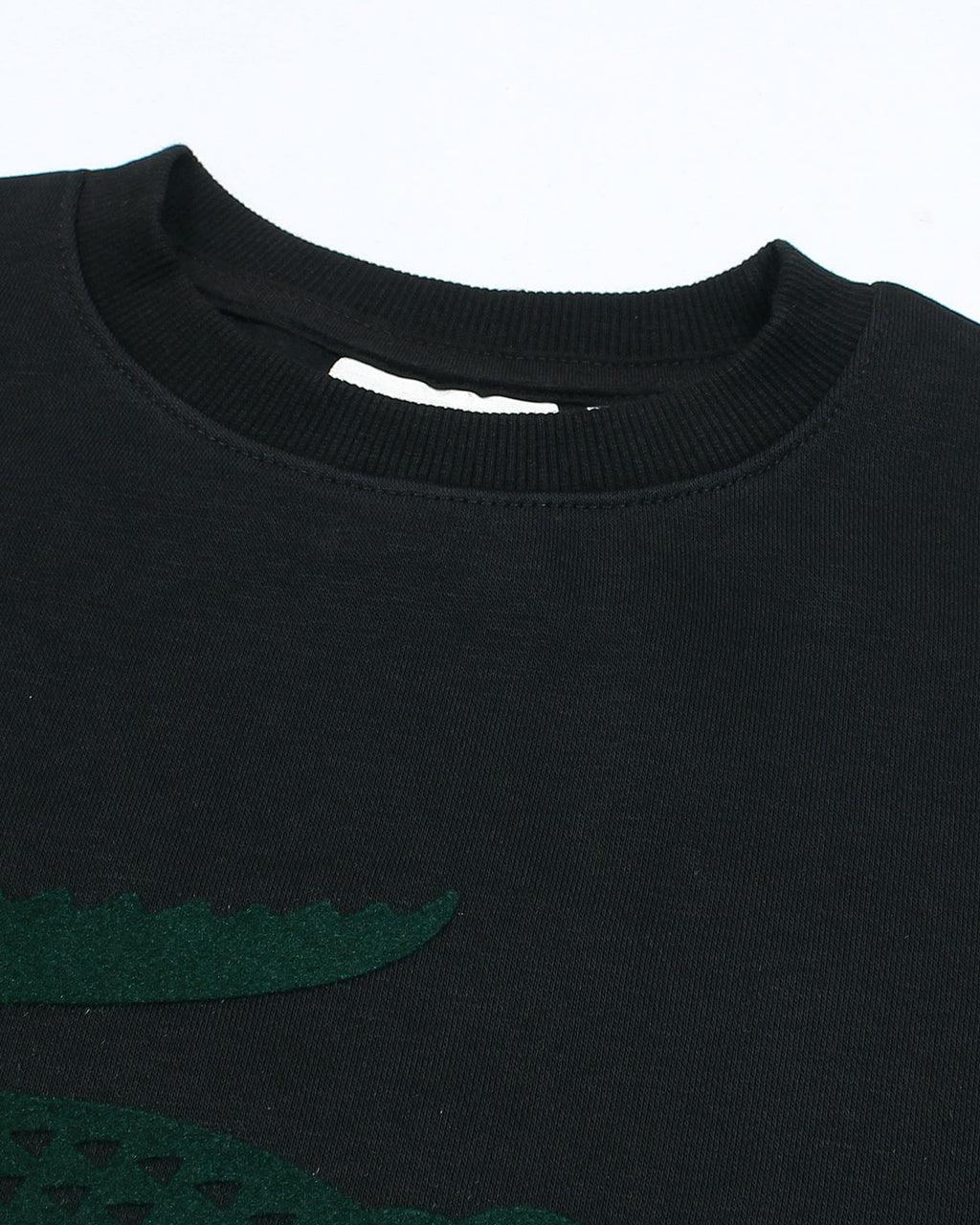 Premium Loc. Men's Croc Batch Sweat - Black