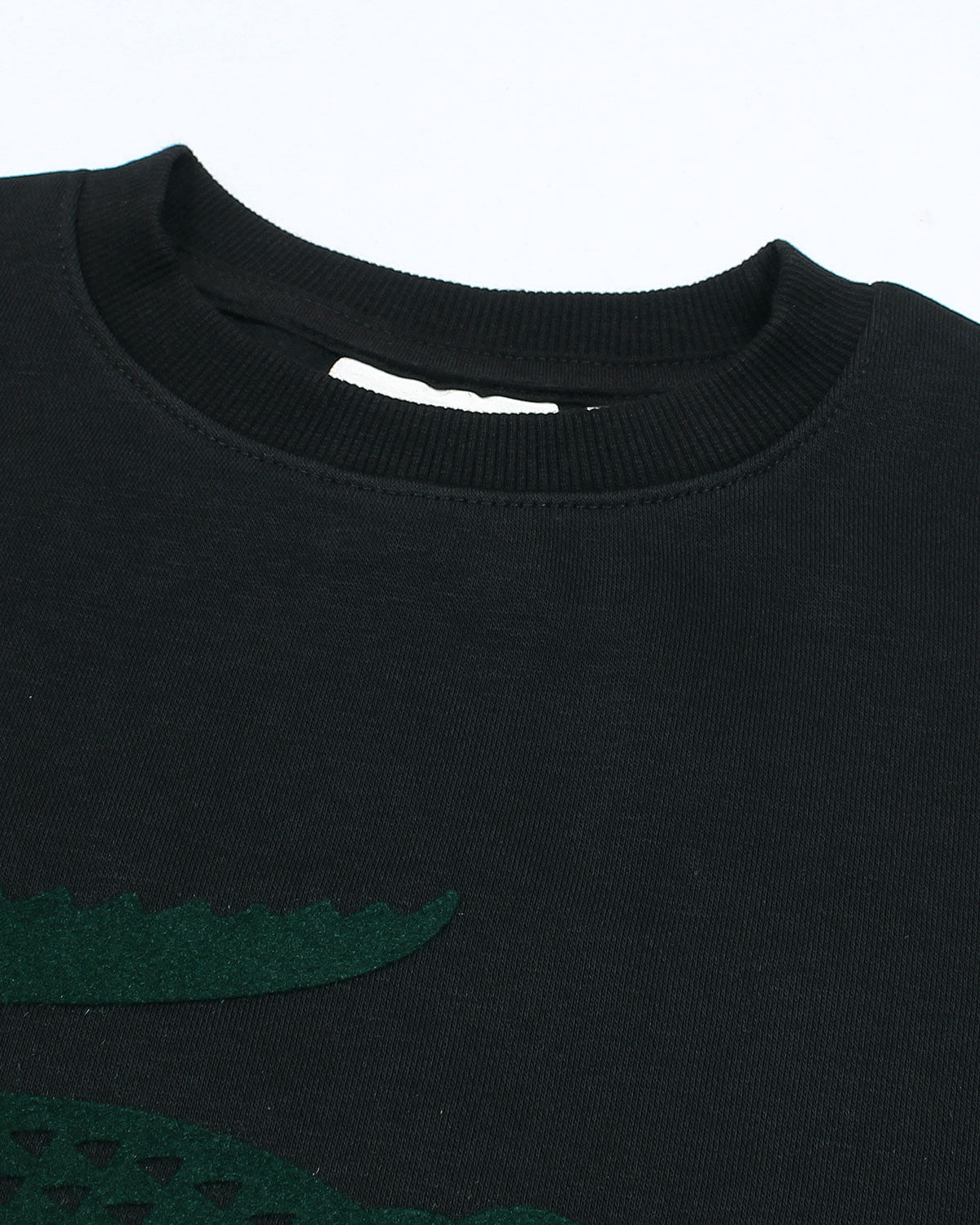 Premium Loc. Men's Croc Batch Sweat - Black