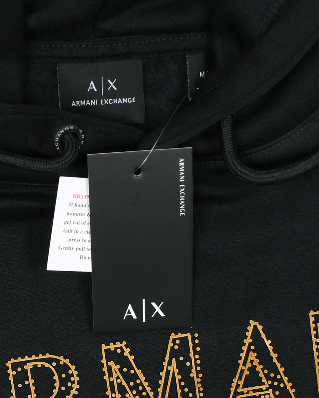 Premium A=X Men's Graphic Hoddie - Black