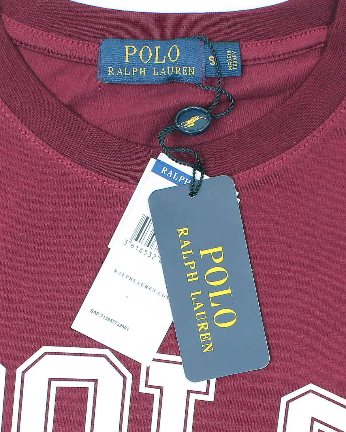 Men's Iconic Polo T Shirt - Maroon