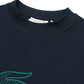 Lac. Men's Oversized Graphic Logo T-Shirt – Navy Blue
