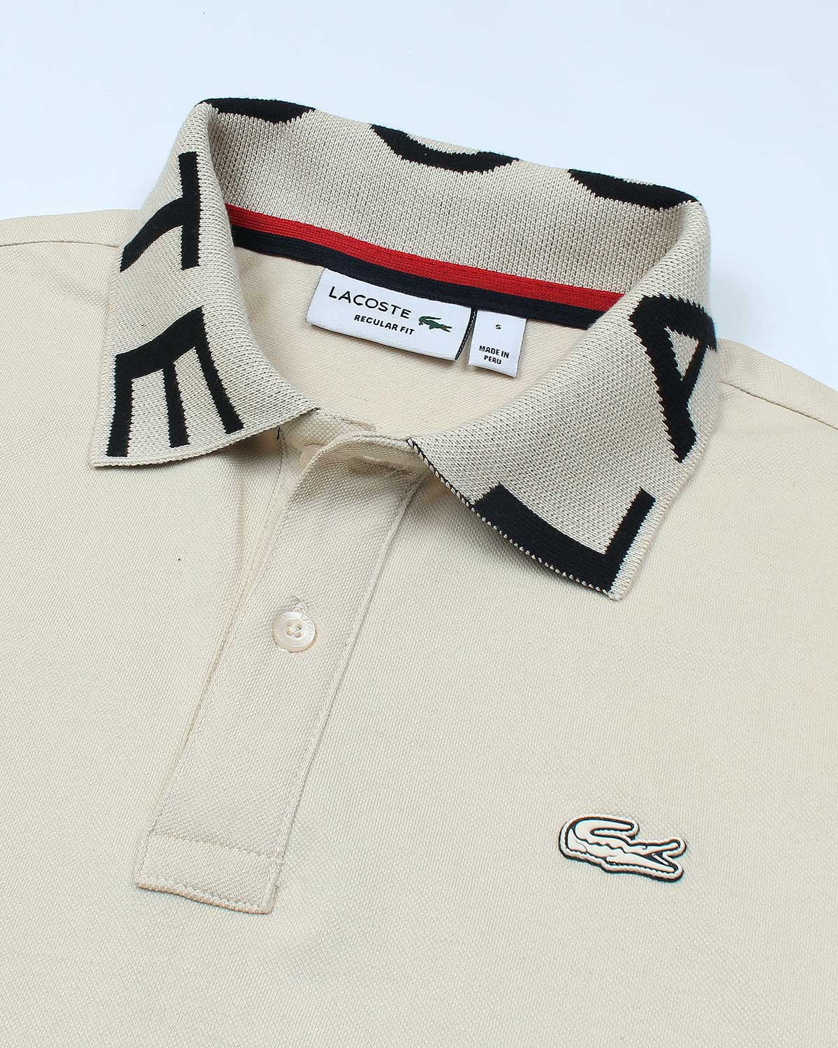 Exclusive L-O-C-T Collar D. Men Polo - Off White