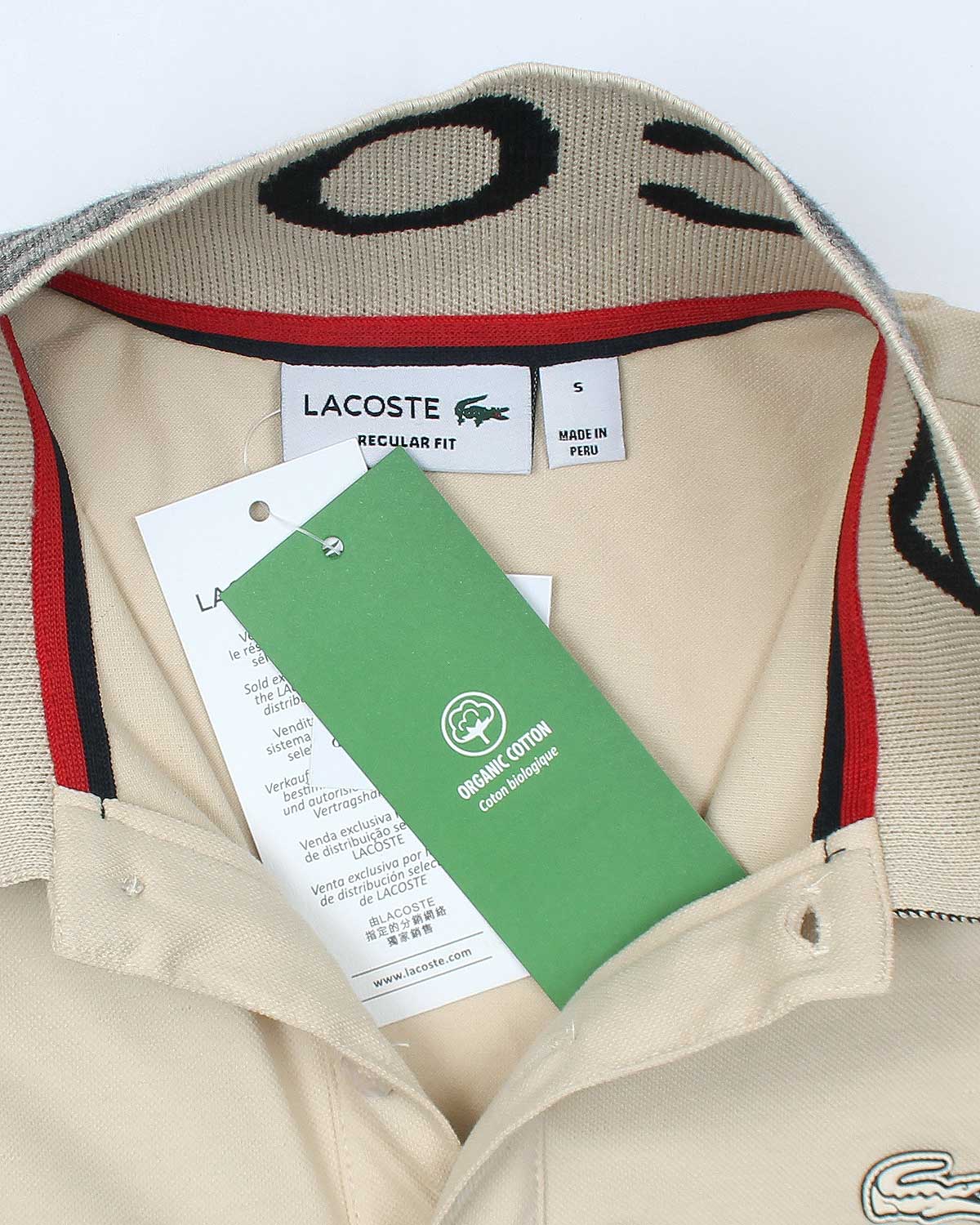 Exclusive L-O-C-T Collar D. Men Polo - Off White